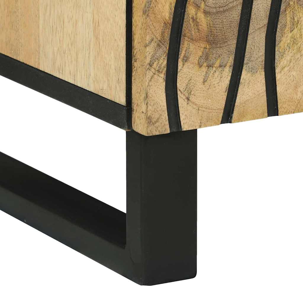 Sideboard Brown 60 x 33 x 75 cm Solid mango wood