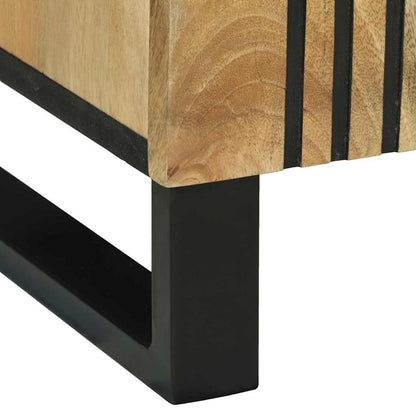 Sideboard Brown 90 x 33 x 75 cm Solid mango wood