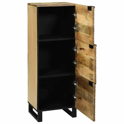Highboard Brown 40 x 33 x 110 cm Solid mango wood