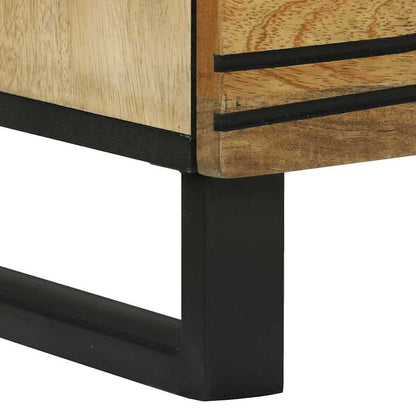 Highboard Brown 60 x 33 x 100 cm Solid mango wood