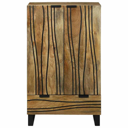 Highboard Brown 60 x 33 x 100 cm Solid mango wood