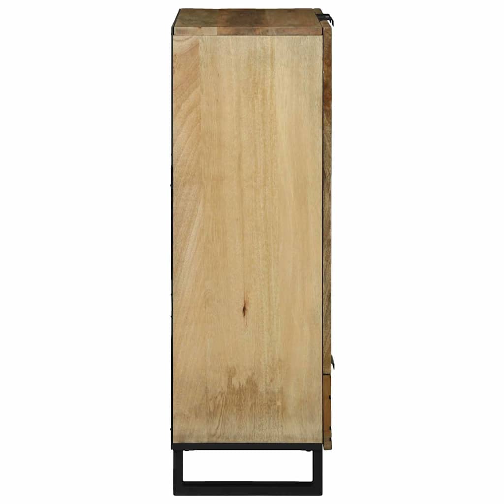 Highboard Brown 60 x 33 x 100 cm Solid mango wood