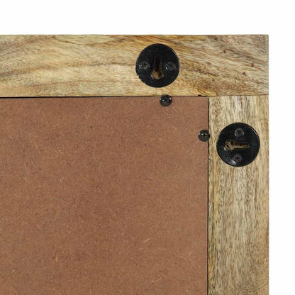 Bathroom Mirror Rectangular Natural 50 x 2.5 x 70 cm