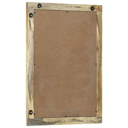 Bathroom Mirror with Mirror Brown 70 x 50 x 2.5 cm