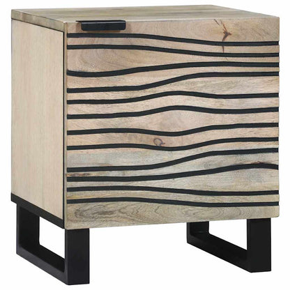 Bedside Cabinet White 40 x 33 x 46 cm Engineered Wood