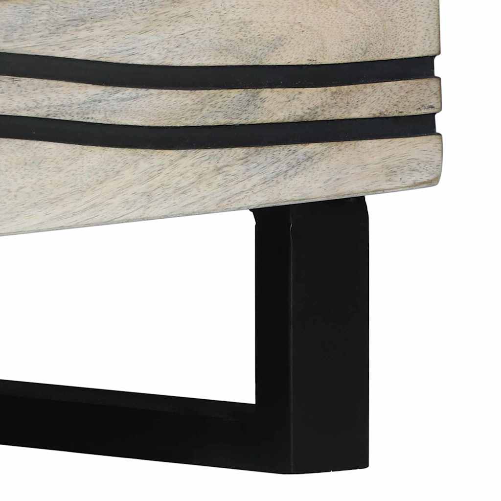 Coffee Table White 80 x 50 x 40 cm Engineered Wood