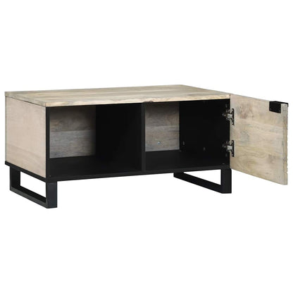 Coffee Table White 80 x 50 x 40 cm Engineered Wood