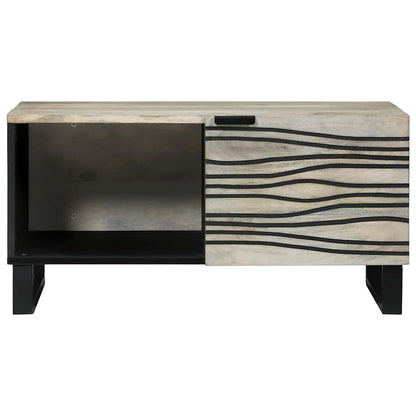 Coffee Table White 80 x 50 x 40 cm Engineered Wood