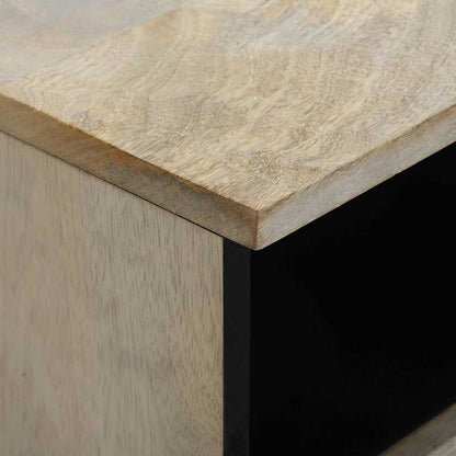 Bedside Cabinet White 40 x 33 x 46 cm Engineered Wood
