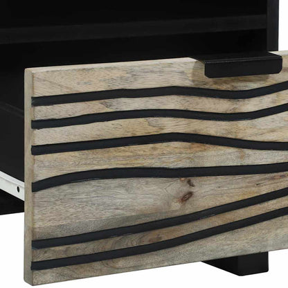 Bedside Cabinet White 40 x 33 x 46 cm Engineered Wood