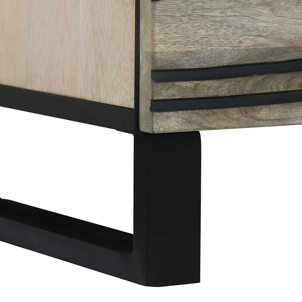Bedside Cabinet White 40 x 33 x 46 cm Engineered Wood