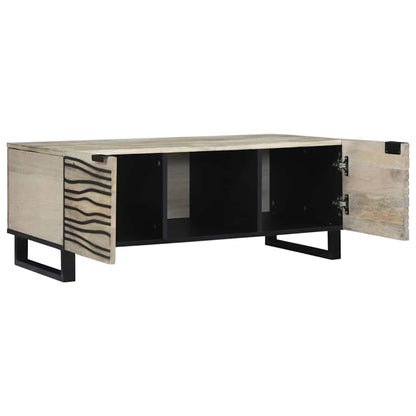 Coffee Table White 100 x 54 x 40 cm Engineered Wood