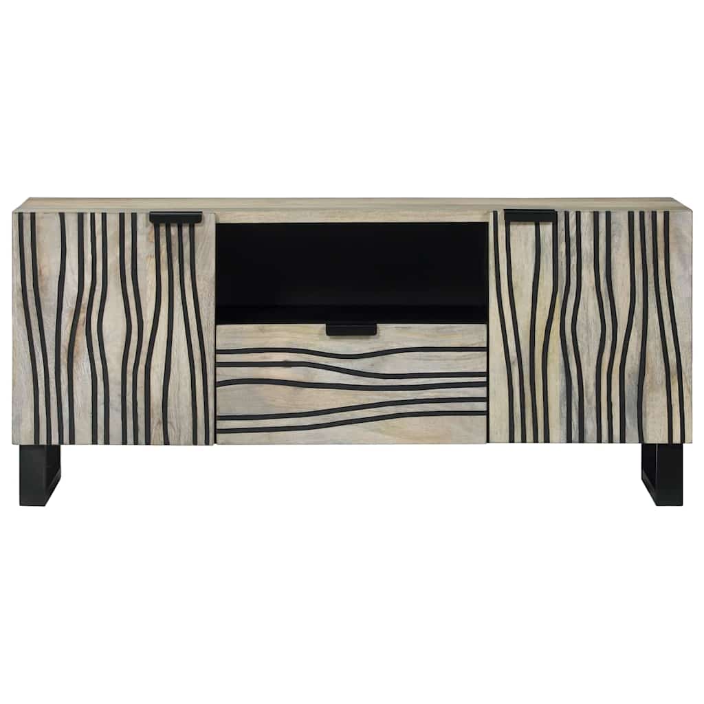 TV Units with Drawer White 105 x 33 x 46 cm Engineered wood