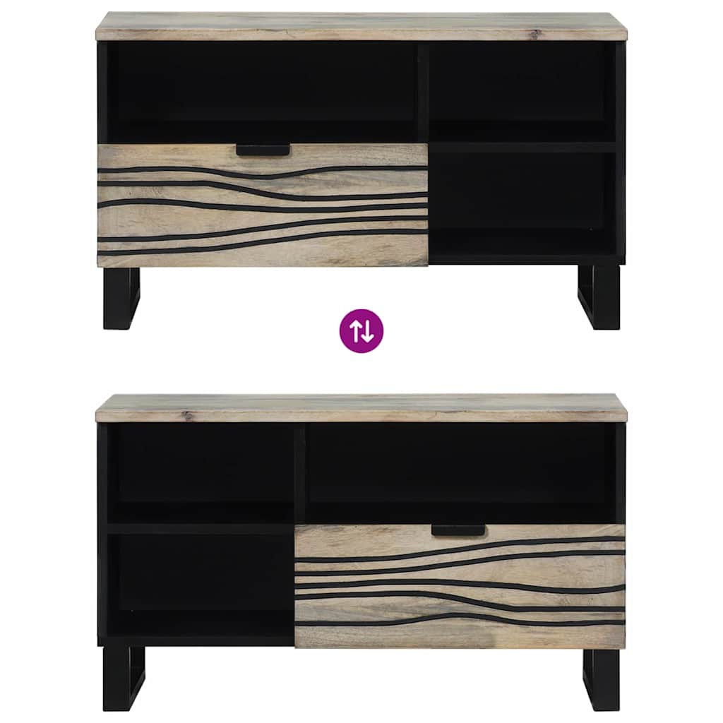 TV Units with Drawer White 80 x 33 x 46 cm Engineered wood