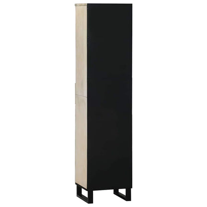Bathroom Cabinet White 38 x 33 x 160 cm Engineered Wood