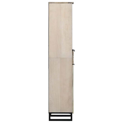 Bathroom Cabinet White 38 x 33 x 160 cm Engineered Wood