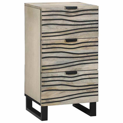 Media Storage Cabinets & Racks White and Black 40 x 33 x 75 cm