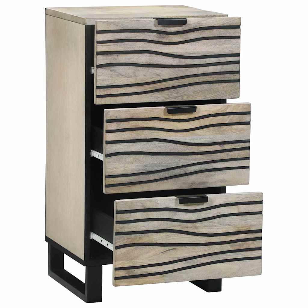 Media Storage Cabinets & Racks White and Black 40 x 33 x 75 cm