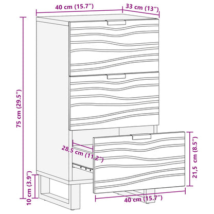 Media Storage Cabinets & Racks White and Black 40 x 33 x 75 cm