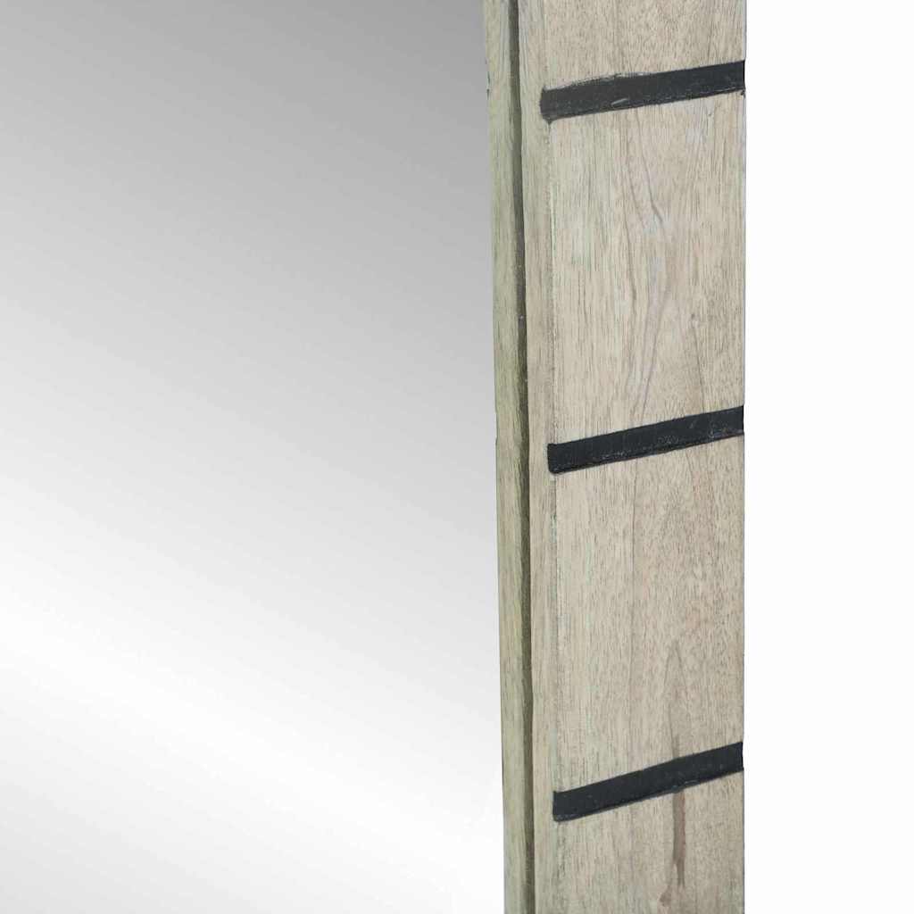 Bathroom Mirror with Mirror Brown 70 x 50 x 2.5 cm