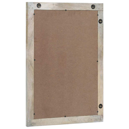 Bathroom Mirror with Mirror Brown 70 x 50 x 2.5 cm