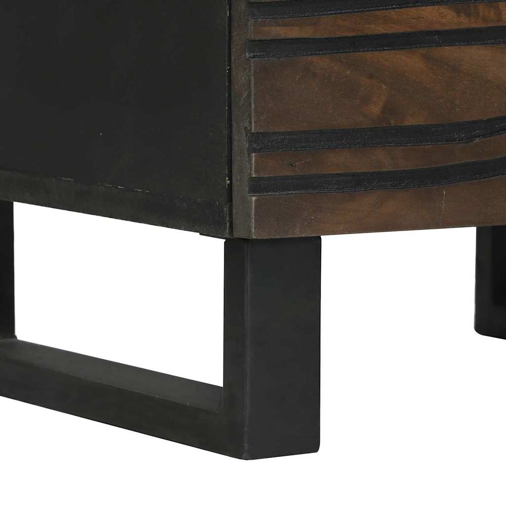 Bedside Cabinet Walnut 40 x 33 x 46 cm Engineered Wood