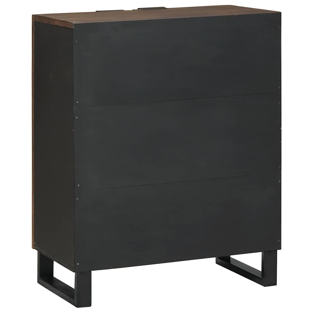 Sideboard Walnut 60 x 33.5 x 75 cm Solid Mango Wood