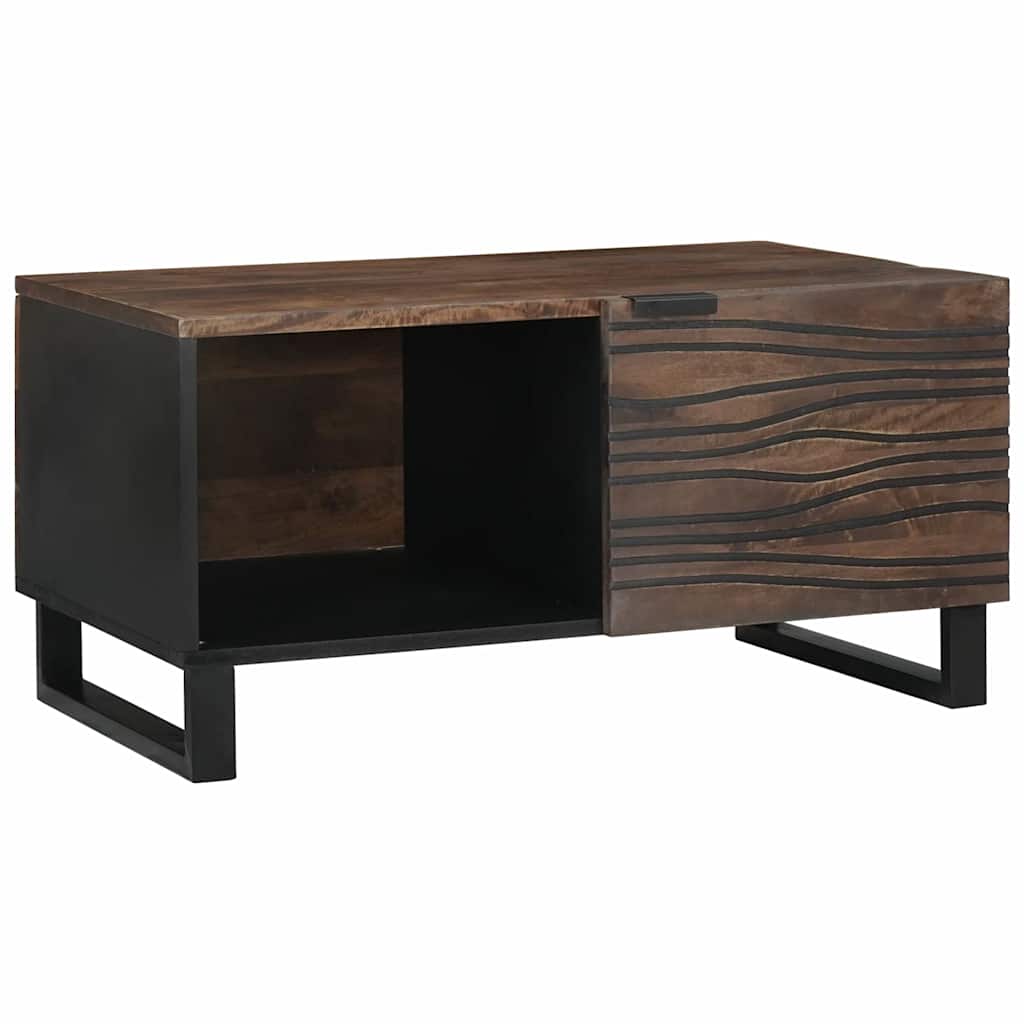 Coffee Table Walnut 80 x 50 x 40 cm Engineered Wood