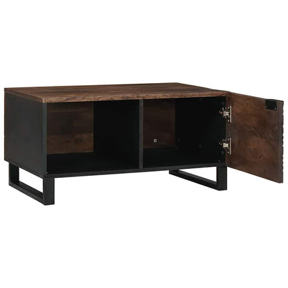 Coffee Table Walnut 80 x 50 x 40 cm Engineered Wood