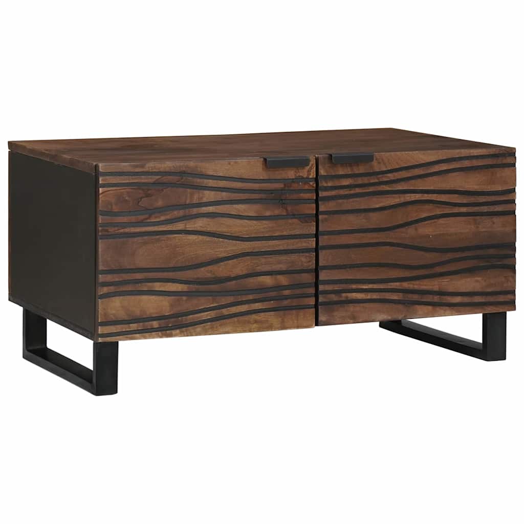 Coffee Table Walnut 80 x 50 x 40 cm Engineered Wood