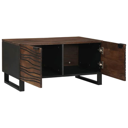 Coffee Table Walnut 80 x 50 x 40 cm Engineered Wood