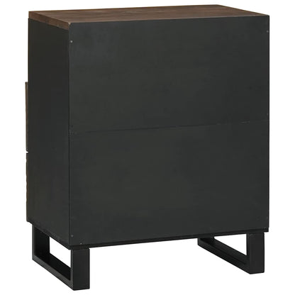 Bedside Cabinet Walnut 50 x 33 x 62 cm Engineered Wood
