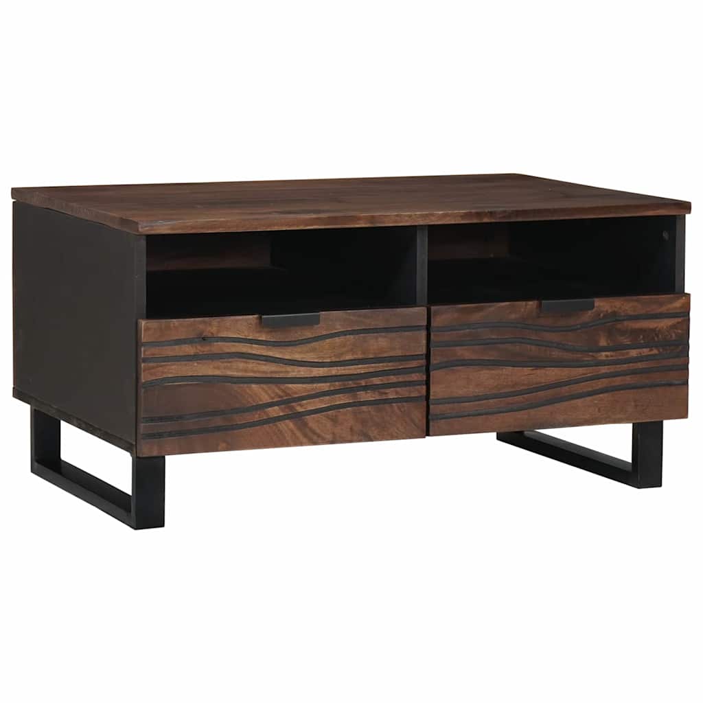 Coffee Table Walnut 80 x 54 x 40 cm Engineered Wood