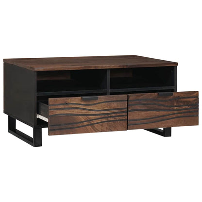 Coffee Table Walnut 80 x 54 x 40 cm Engineered Wood