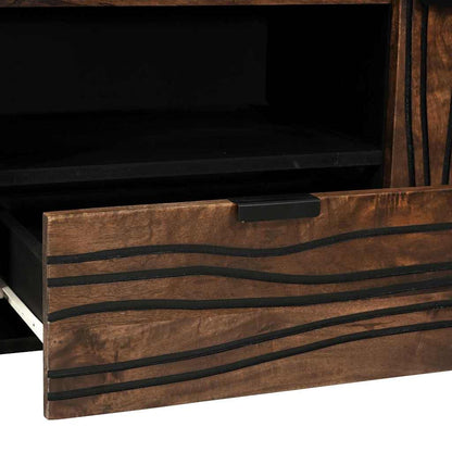 TV Units with Drawer Walnut 105 x 33 x 46 cm Engineered wood