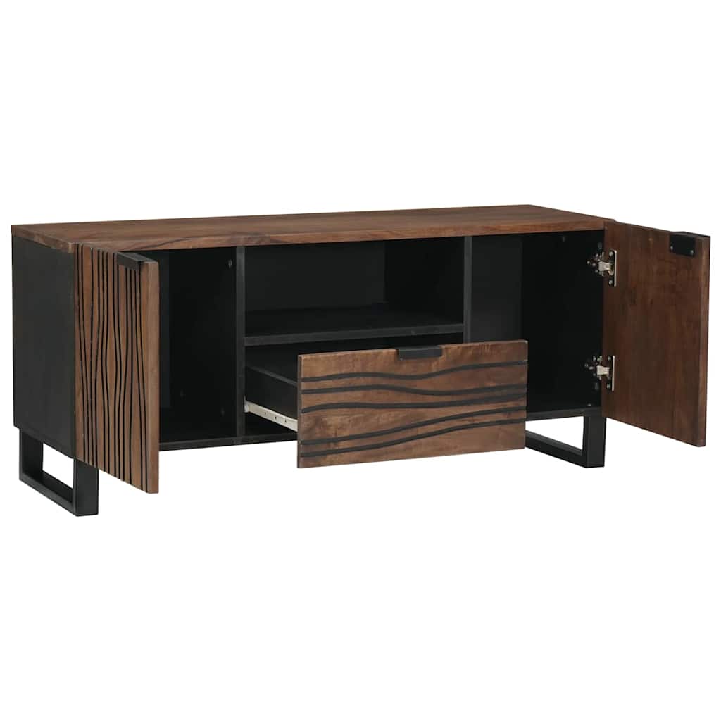 TV Units with Drawer Walnut 105 x 33 x 46 cm Engineered wood