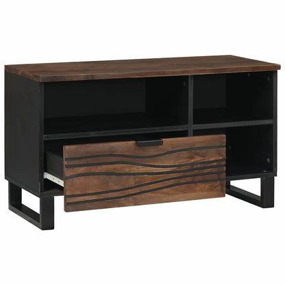TV Units with Drawer Walnut 80 x 33 x 46 cm Engineered wood