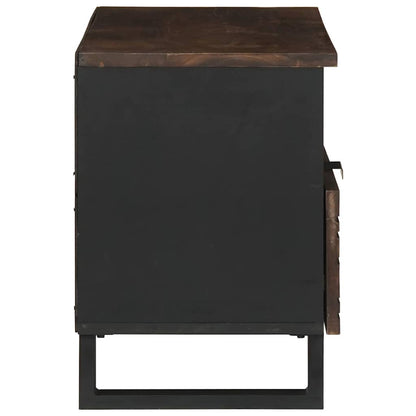 TV Units with Drawer Walnut 80 x 33 x 46 cm Engineered wood