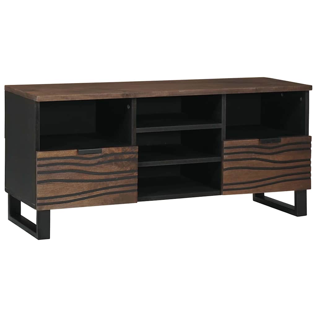 TV Units with Drawer Walnut 100 x 33 x 46 cm Engineered wood