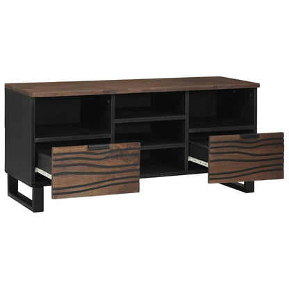 TV Units with Drawer Walnut 100 x 33 x 46 cm Engineered wood
