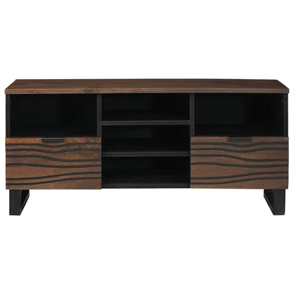 TV Units with Drawer Walnut 100 x 33 x 46 cm Engineered wood