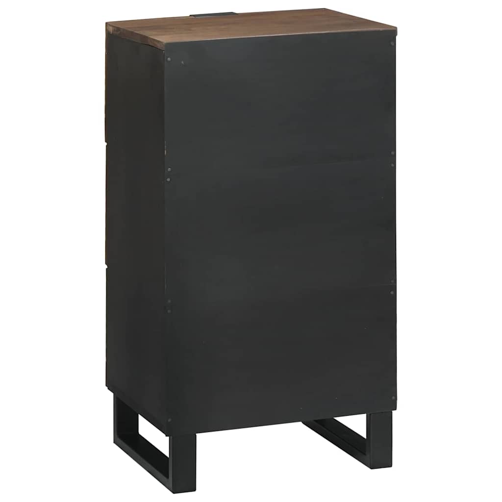 Sideboard with Drawer Brown 40 x 33 x 75 cm Solid mango wood