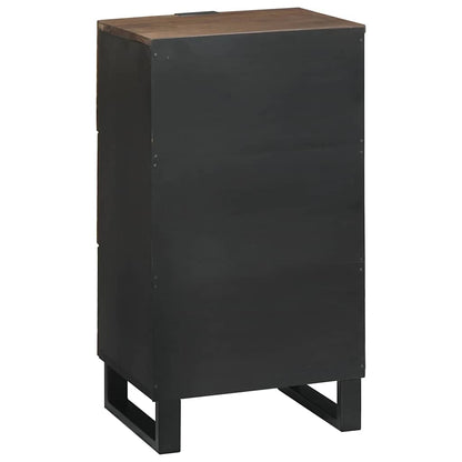 Sideboard with Drawer Brown 40 x 33 x 75 cm Solid mango wood