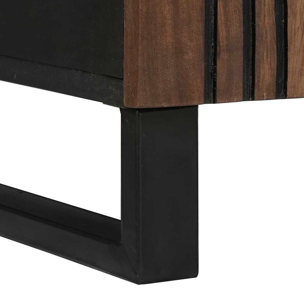 Sideboard with Drawer Brown 60 x 33 x 75 cm Solid mango wood