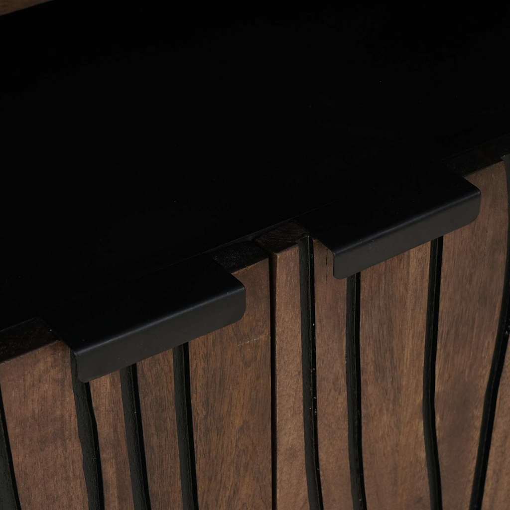 Sideboard with Drawer Brown 60 x 33 x 75 cm Solid mango wood