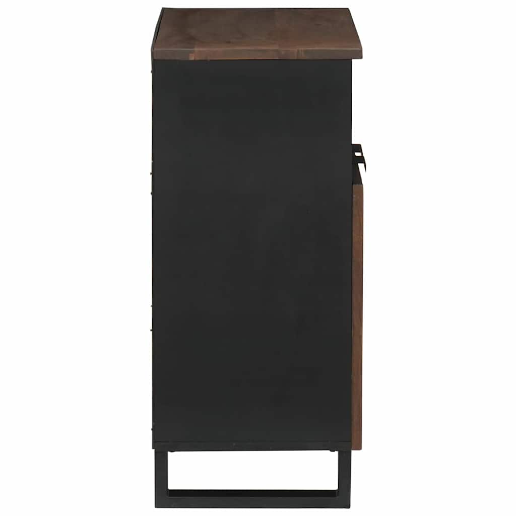 Sideboard with Drawer Brown 60 x 33 x 75 cm Solid mango wood