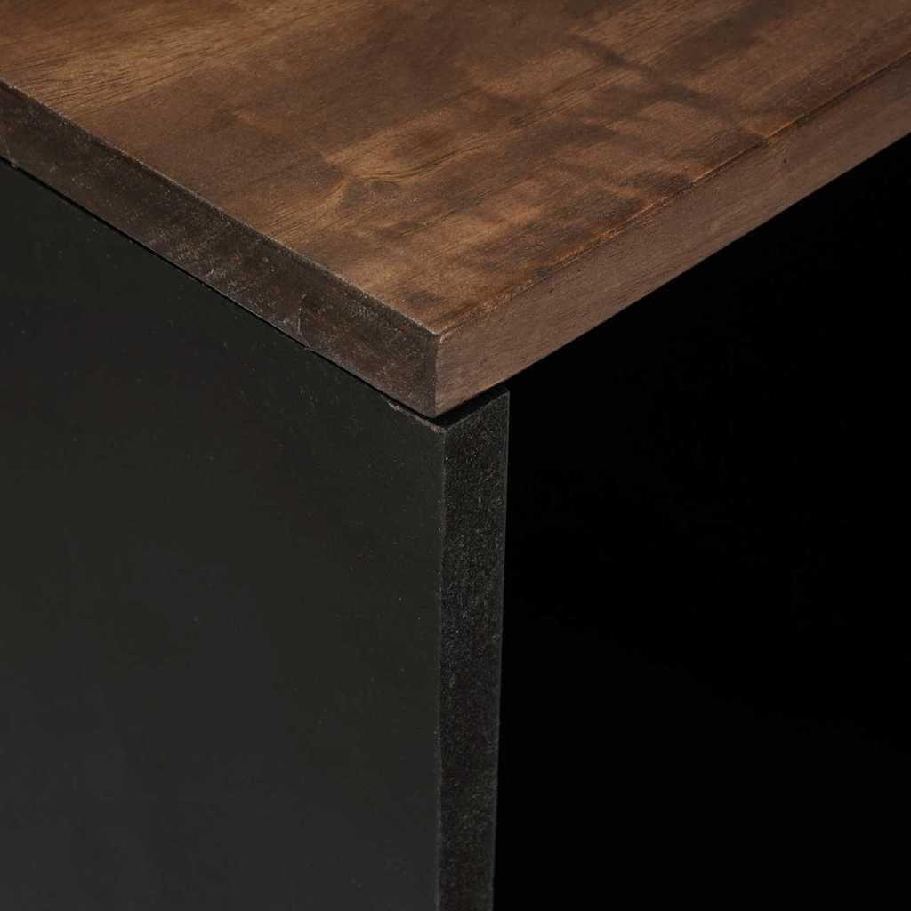 Sideboard Brown 80 x 33 x 75 cm Solid mango wood