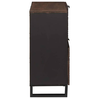 Sideboard Brown 80 x 33 x 75 cm Solid mango wood