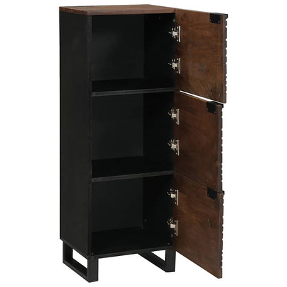 Highboard Brown 40 x 33 x 110 cm Solid mango wood