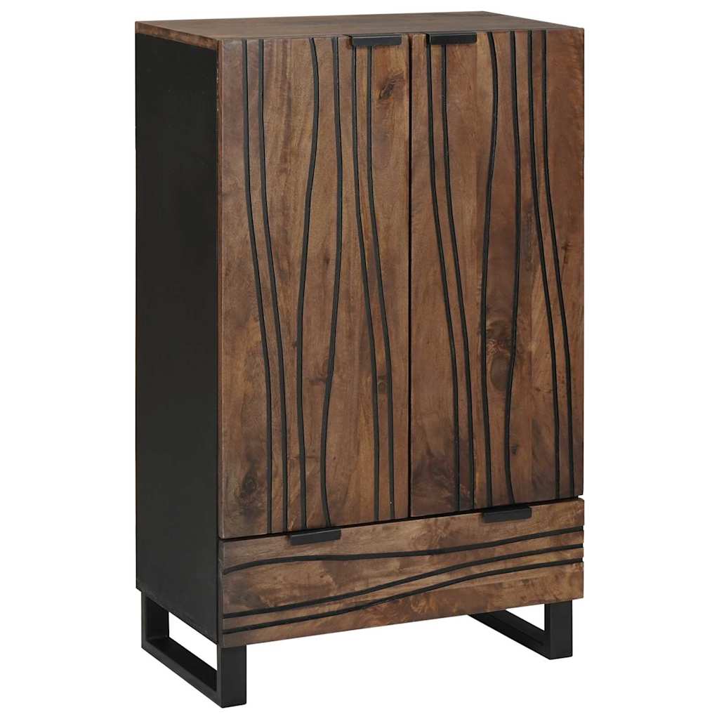 Highboard Brown 60 x 33 x 100 cm Solid mango wood